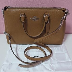 Coach Brown Leather Handbag